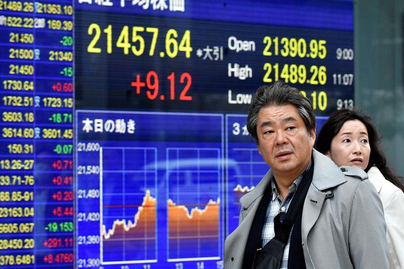  I-Tokyo Stock Exchange iphakamisa i-1.11% ekuvuleleni amaphuzu angu-22,598.10