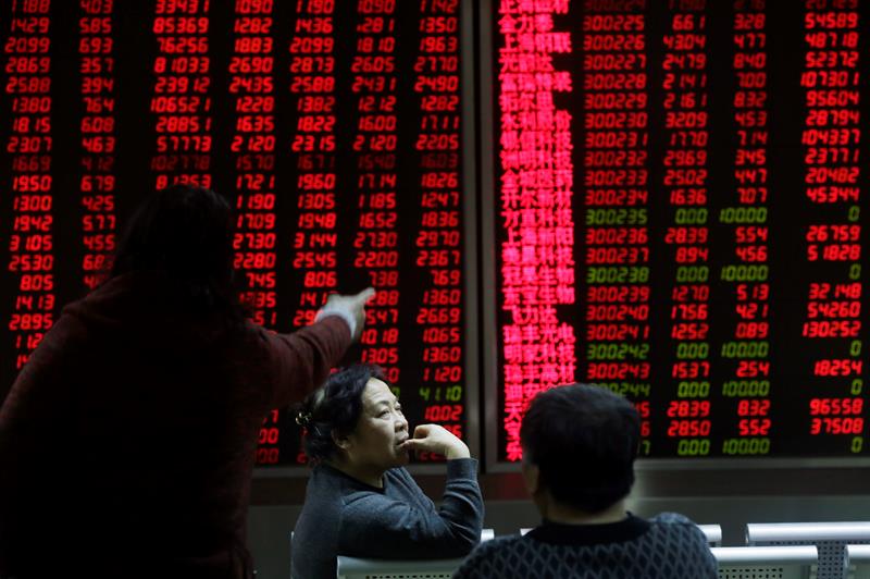  I-Shanghai Stock Exchange iqala ngokudonsa kwamaphesenti angu-0.16